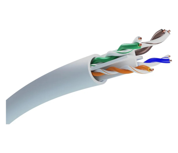 ExtraLink CAT6 UTP (U/UTP) V2 Wewnętrzny Kabel sieciowy 305M - 1543975 - zdjęcie